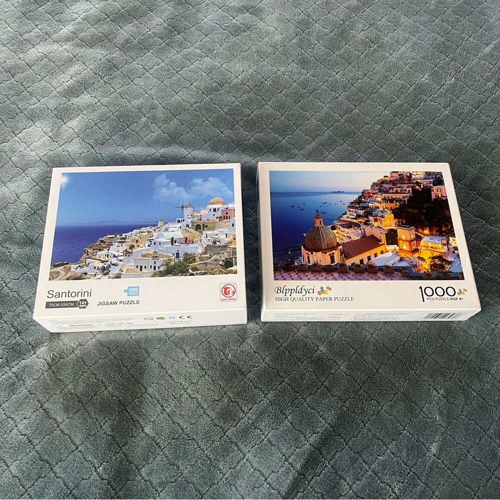 Santorini Jigsaw Puzzle lot - 1000 Pieces‎